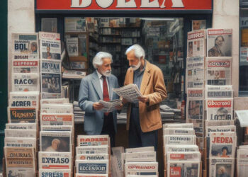 Front Pages of Portuguese Newspapers